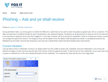 Tablet Screenshot of blog.fox-it.com