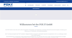 Desktop Screenshot of fox-it.de
